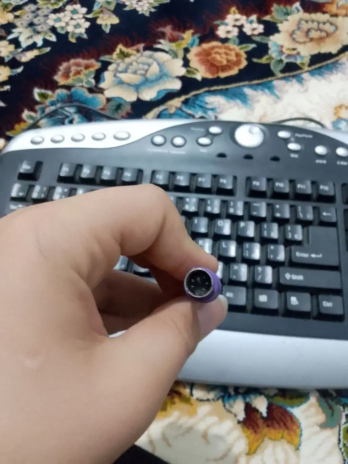 کیبورد معاوضه دارم|قطعات و لوازم جانبی رایانه|پلدختر, |دیوار