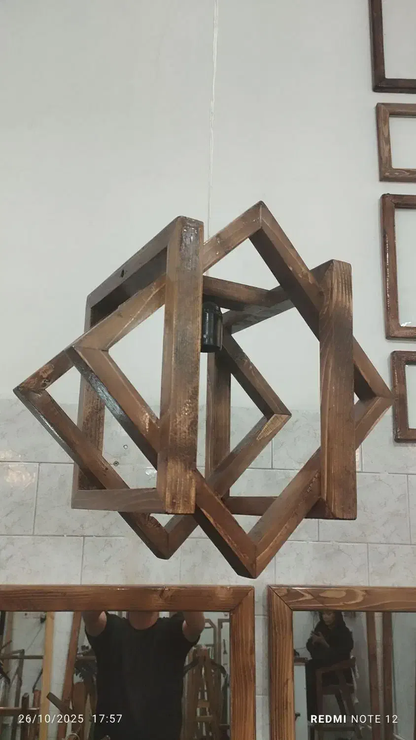 لوستر چوبی|لوستر و چراغ آویز|قدس, شهرقدس|دیوار