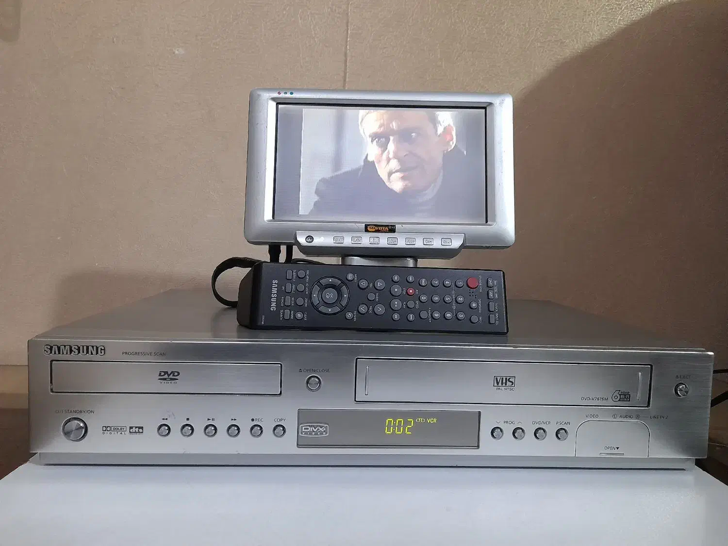 SAMSUNG 6 هد مدل V-7676M|پخش‌کننده DVD و ویدیو|قزوین, |دیوار