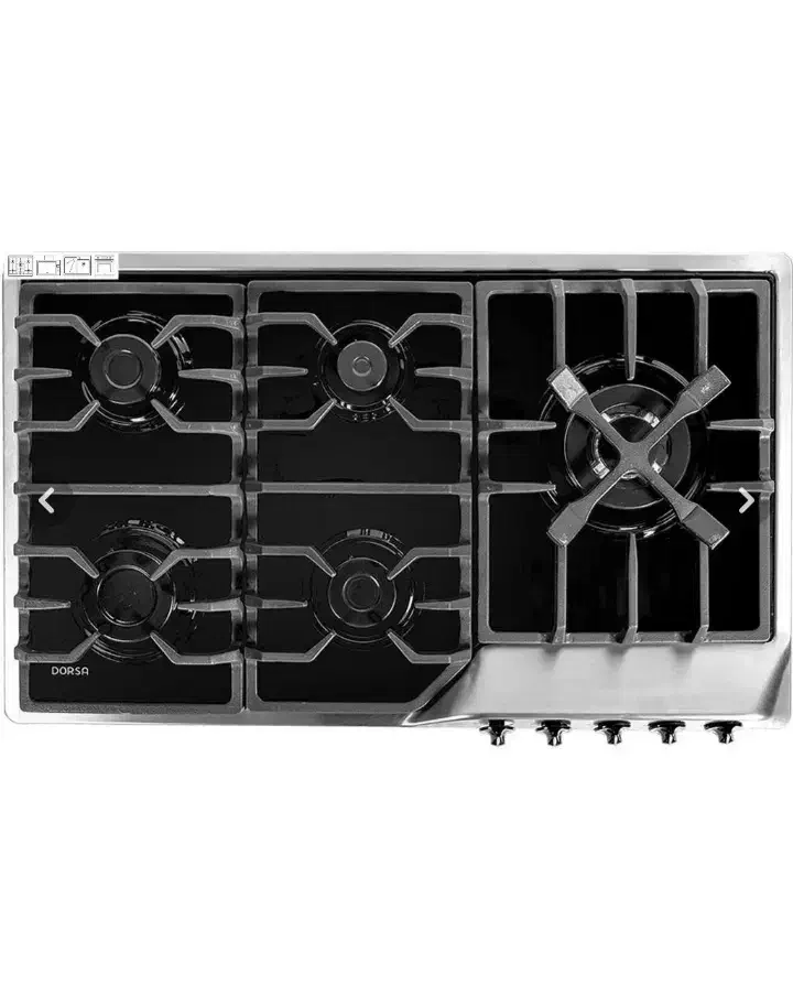 اجاق گاز رومیزی ۵شعله درسا مدل راک|اجاق گاز و لوازم برقی پخت‌وپز|گرگان, |دیوار