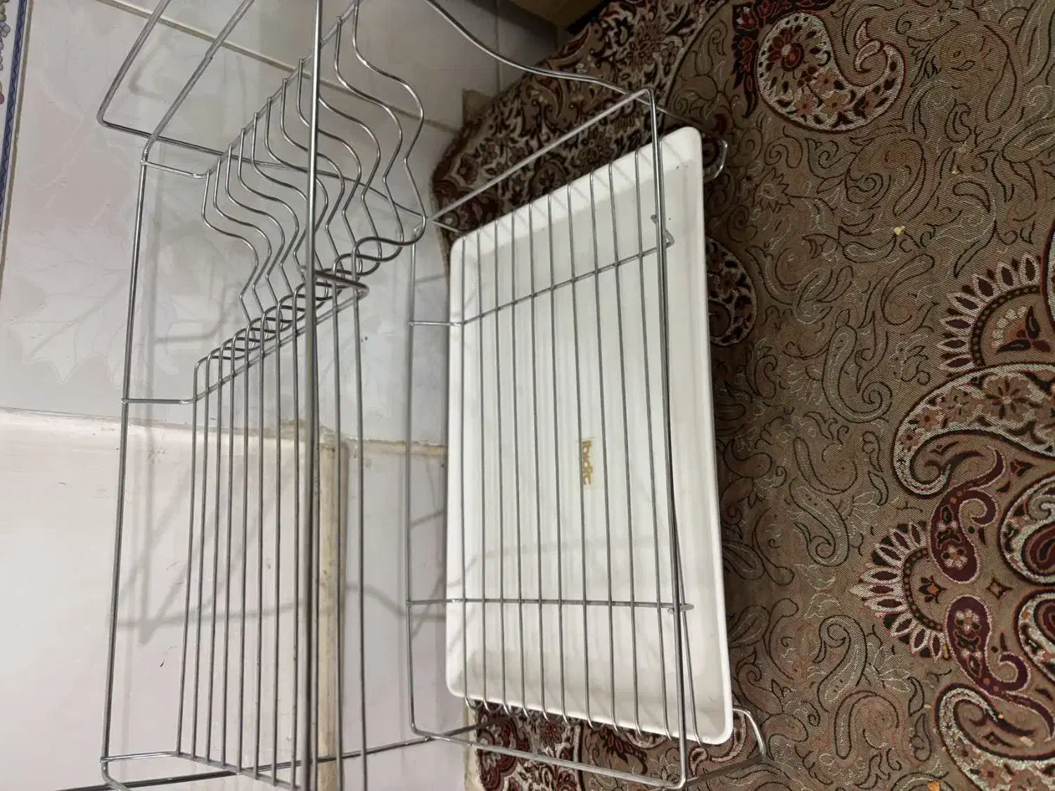 جاظرفی کنار سینک|آبچکان و نظمدهنده ظروف|قم, باغ کرباسی|دیوار