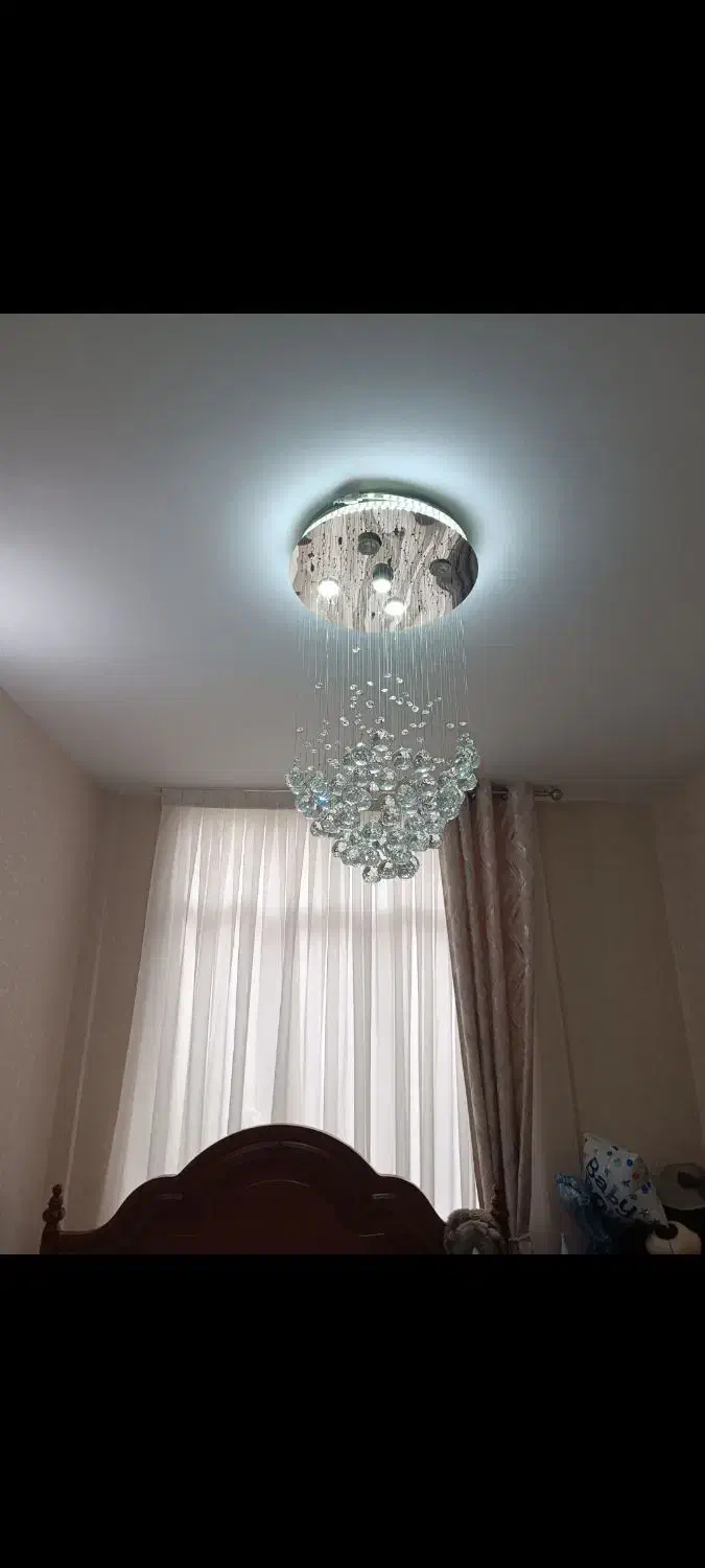 لوستر کریستالی|لوستر و چراغ آویز|تهران, فلاح|دیوار