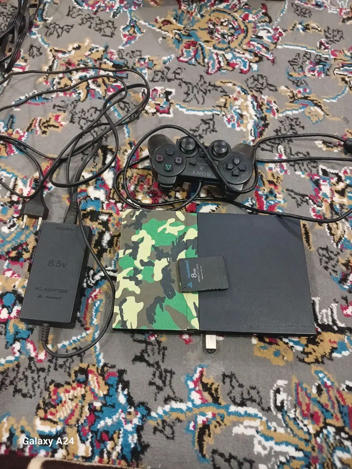 ps2 ادپتور دار تمیز بشرط باکلی بازی|کنسول، بازی ویدئویی و آنلاین|اهواز, زرگان|دیوار