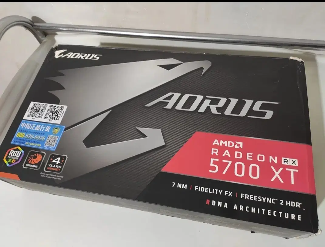 gigabyte rx5700xt Aorus|قطعات و لوازم جانبی رایانه|پرند, فاز ۶|دیوار