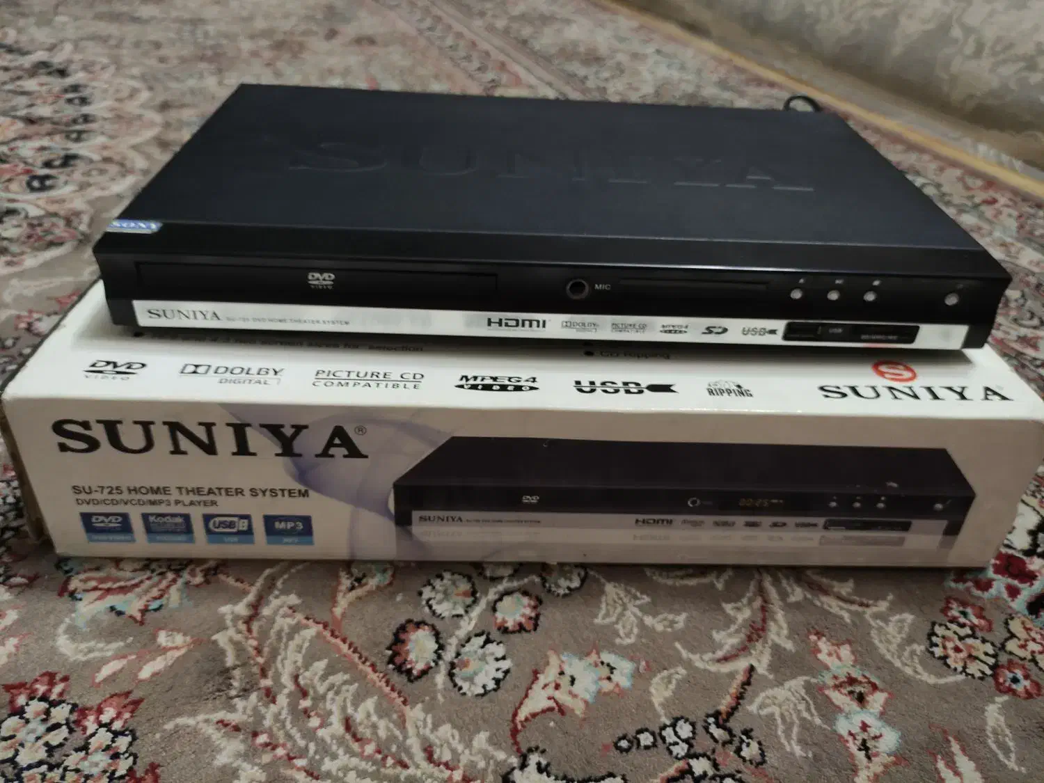 دستگاه دی وی دی مارک سونیا سالم و تمیز|پخش‌کننده DVD و ویدیو|مشهد, شهید معقول|دیوار