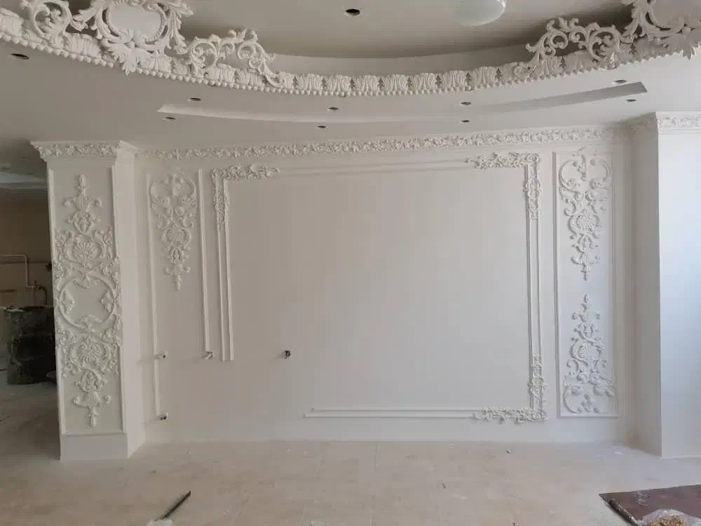 گچ بری پیش ساخته .دستی .نقاشی|خدمات پیشه و مهارت|تبریز, |دیوار