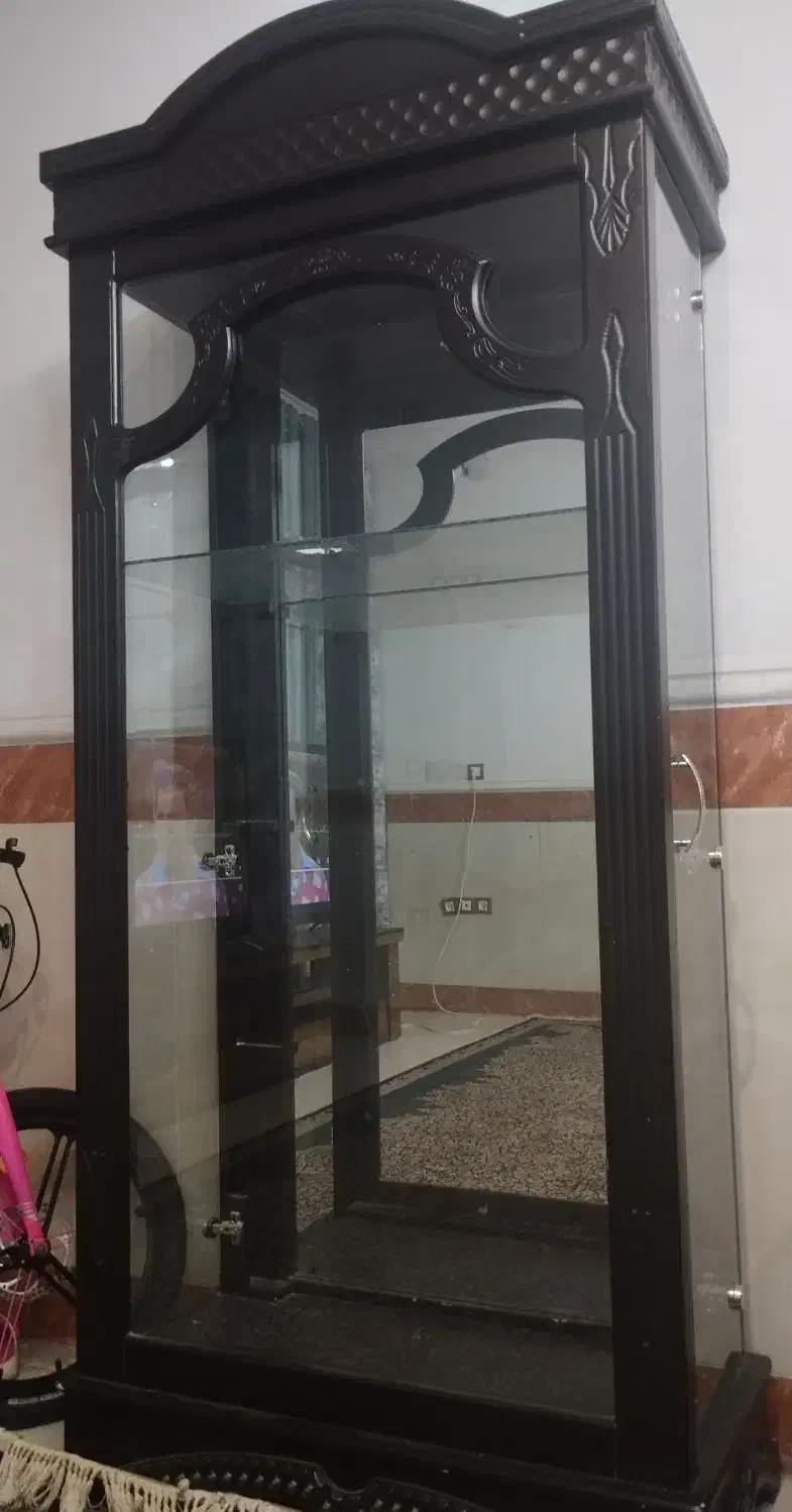 بوفه چوبی|بوفه، ویترین، کنسول|شیراز, شهرک فرزانگان|دیوار