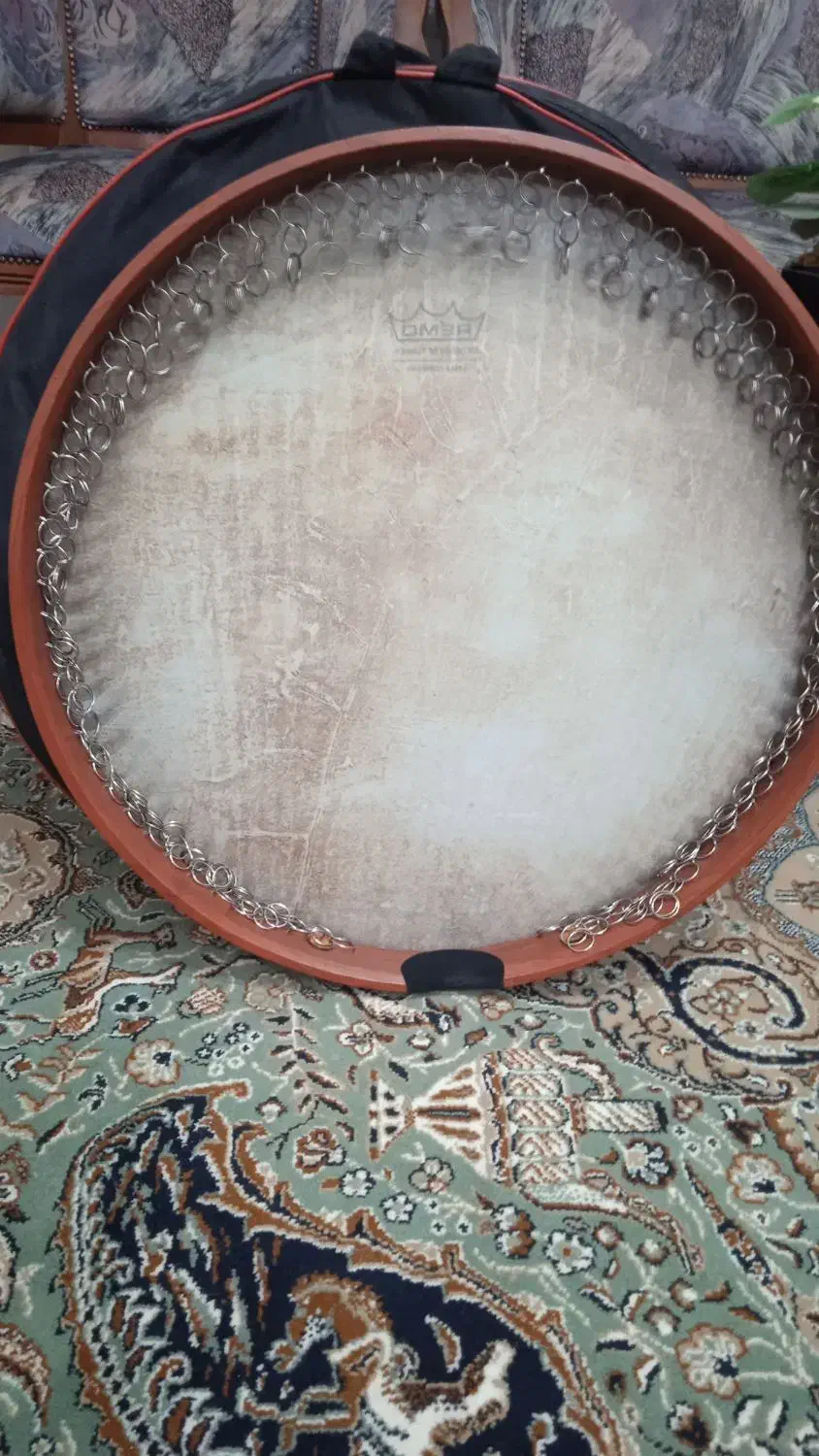 دف سنتی|سازهای سنتی|تربت‌حیدریه, بالا ولایت|دیوار