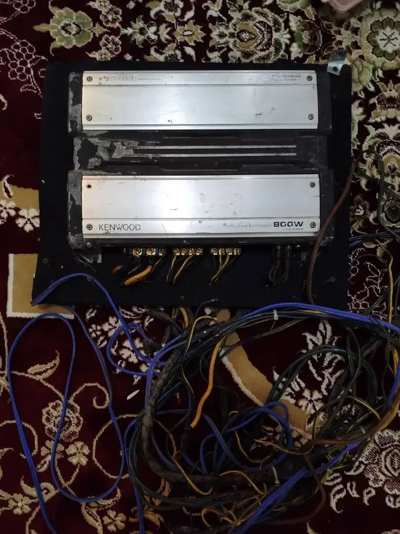 ۴تا باند پایونر  و آمپلی کنوود|صوتی و تصویری|اهواز, کوروش|دیوار