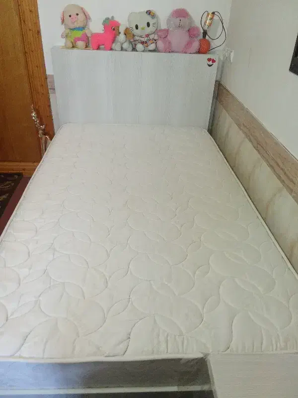 تخت یک و نفره به همراه تشک ـ میز ـ دمپایی|تخت و سرویس خواب|گنبد کاووس, |دیوار