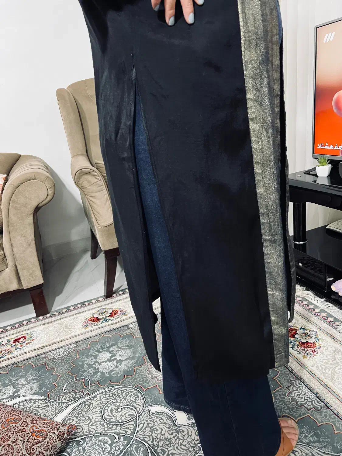 مانتو وارداتی کاملا سالم|لباس|رشت, منظریه|دیوار