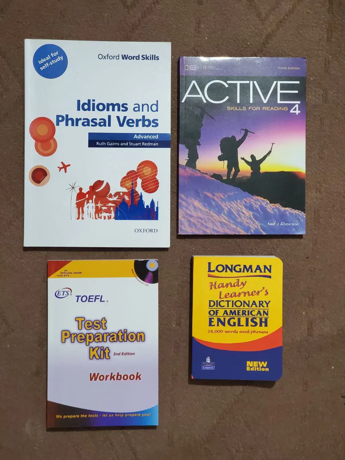 ۴ کتاب یادگیری و تقویت زبان انگلیسی|کتاب و مجله آموزشی|اردبیل, |دیوار