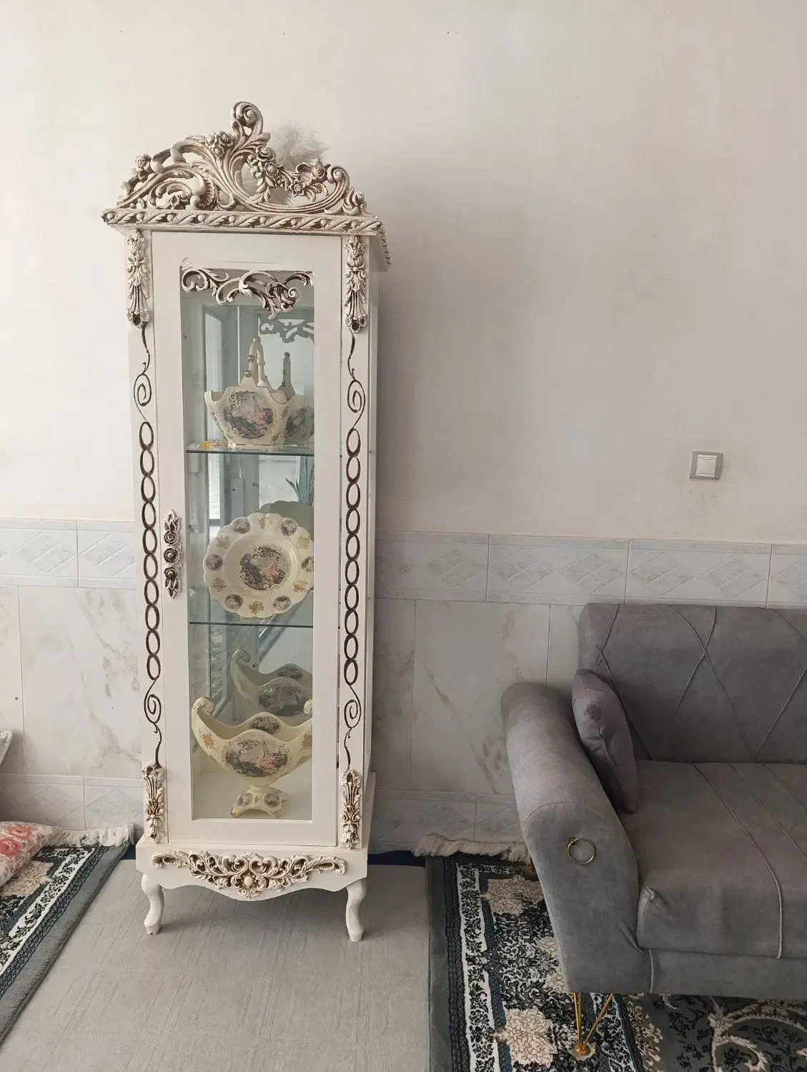 گنجه کوچک نو|بوفه، ویترین، کنسول|تربت‌حیدریه, بالا ولایت|دیوار