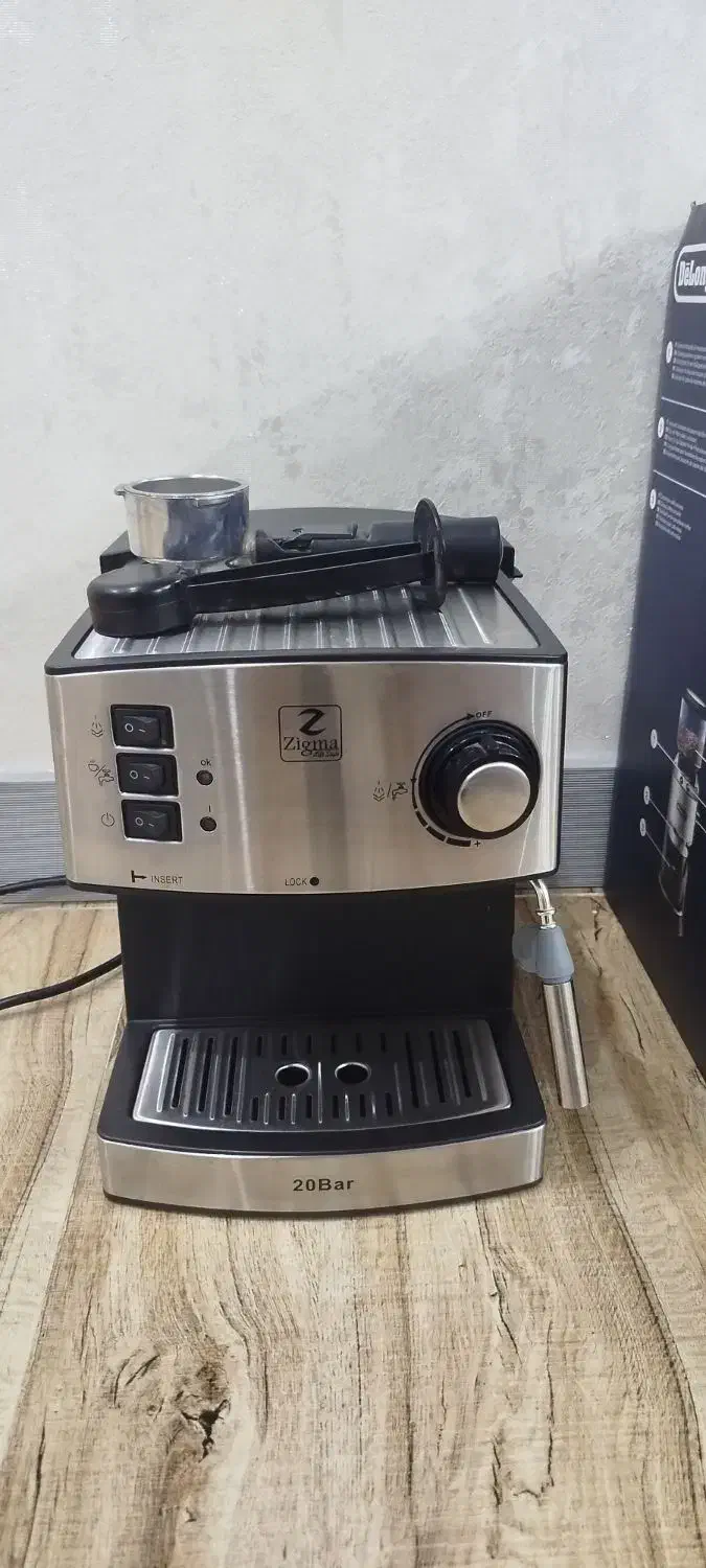 اسپرسوساز زیگما ۲۰بار|قوری، کتری، قهوه‌ساز دستی|میبد, |دیوار