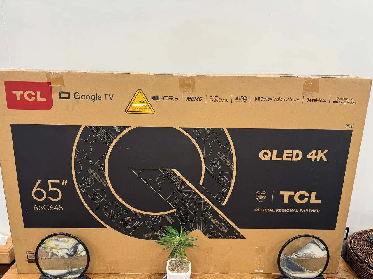 ال ای دی 65 اینچ TCL|تلویزیون و پروژکتور|تهران, باغ فیض|دیوار