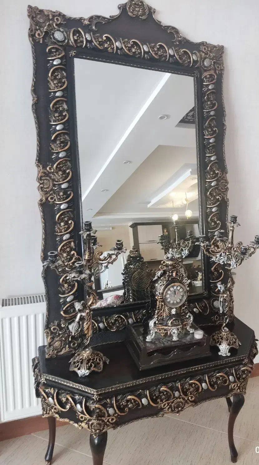 آیینه و کنسول|بوفه، ویترین، کنسول|برخوار, |دیوار