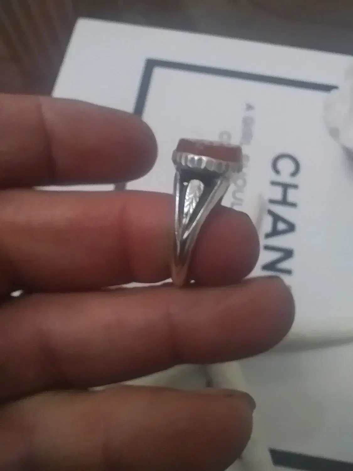 انگشتر نقره خطی یا رقیه|بدلیجات|پاکدشت, پاکدشت (مامازند)|دیوار