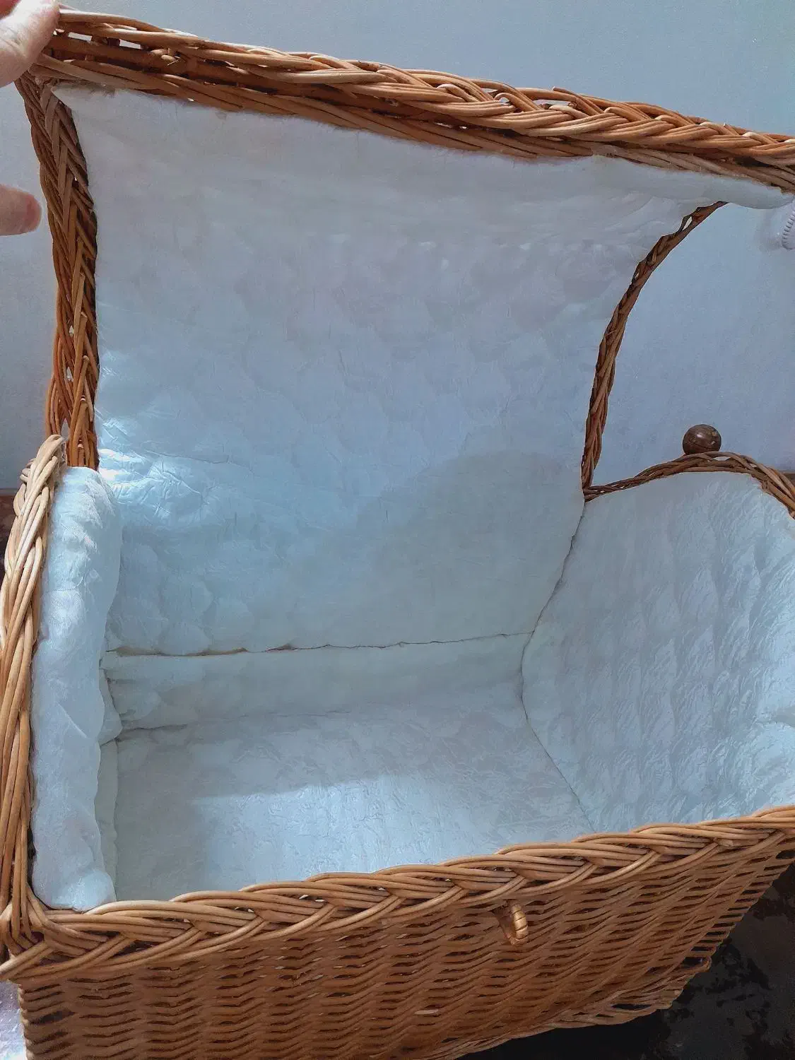 صندوقچه حصیری سبد حصیری|صنایع دستی و سایر لوازم تزئینی|مشهد, نرگس (شهرک غرب)|دیوار