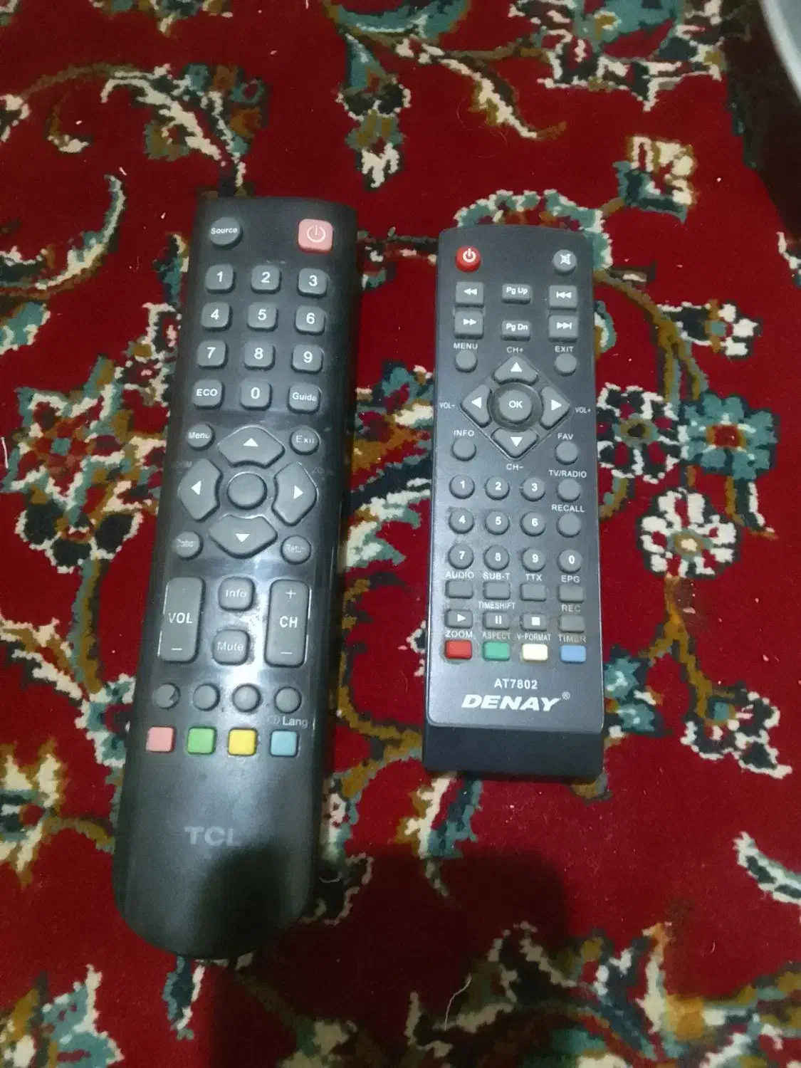کنترل تلویزیون،کنترل گیرنده دیجیتال دنای وxvision|تلویزیون و پروژکتور|بجنورد, |دیوار