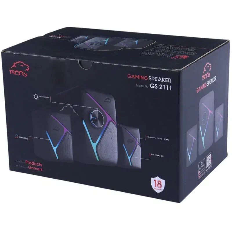 اسپیکر دسکتاپ تسکو GS 2111|قطعات و لوازم جانبی رایانه|رشت, پل تالشان|دیوار