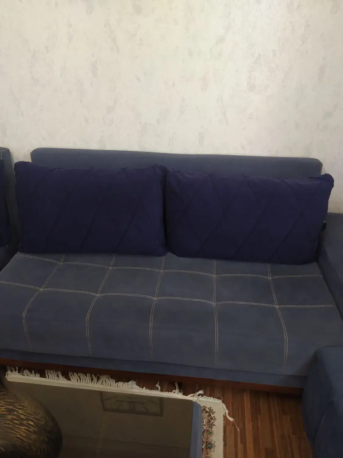 مبل ال محکم وتمیز به همراه باکس یک متری جادار|مبلمان خانگی و میز عسلی|همدان, |دیوار