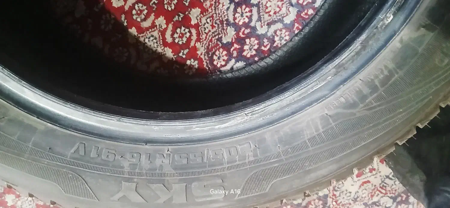 لاستیک شماره ۹۰درصد۹۰ لنت مزداودیسکصفه پراید|قطعات یدکی و لوازم جانبی|قزوین, |دیوار