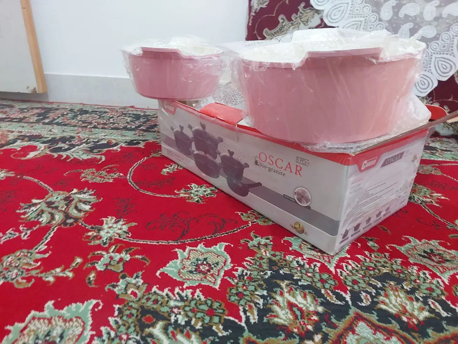 سرویس ۹پارچه چدنی اسکار ۷۵۰۰۰۰۰|ظروف پختوپز|گیلان غرب, |دیوار