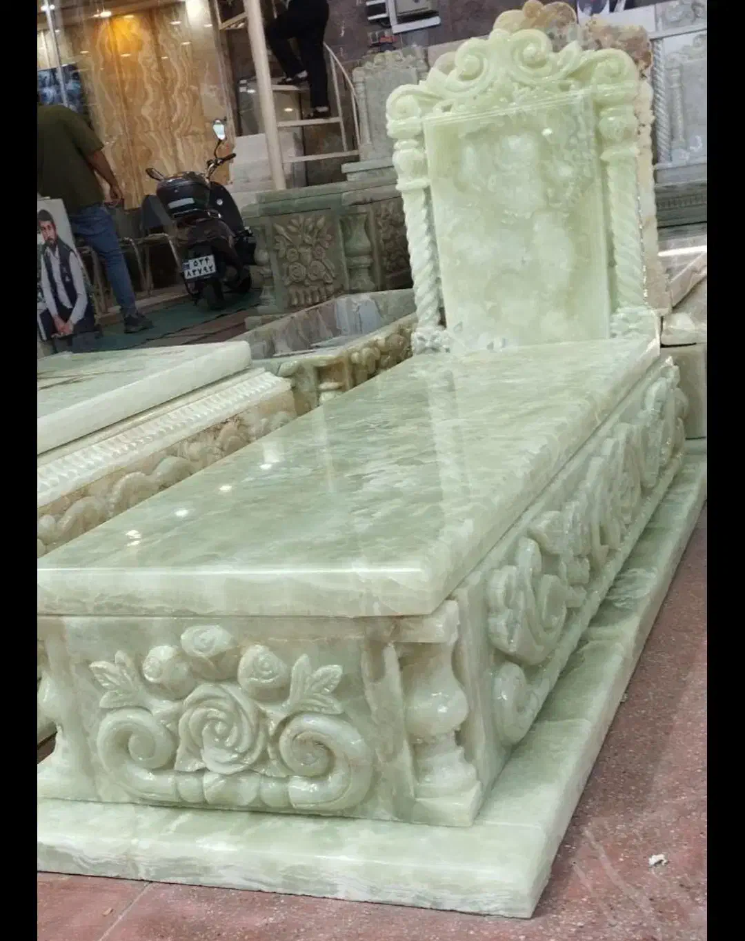 سنگ مزار میرزاپور  سنگ قبر|عمده‌فروشی|قم, کوه سفید|دیوار