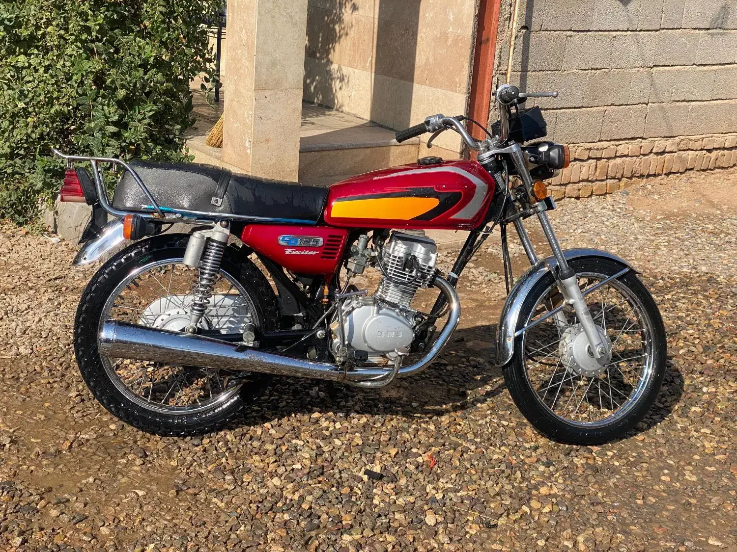 موتور ۱۲۵ مدل ۹۱ مزایده|موتورسیکلت|شال, |دیوار