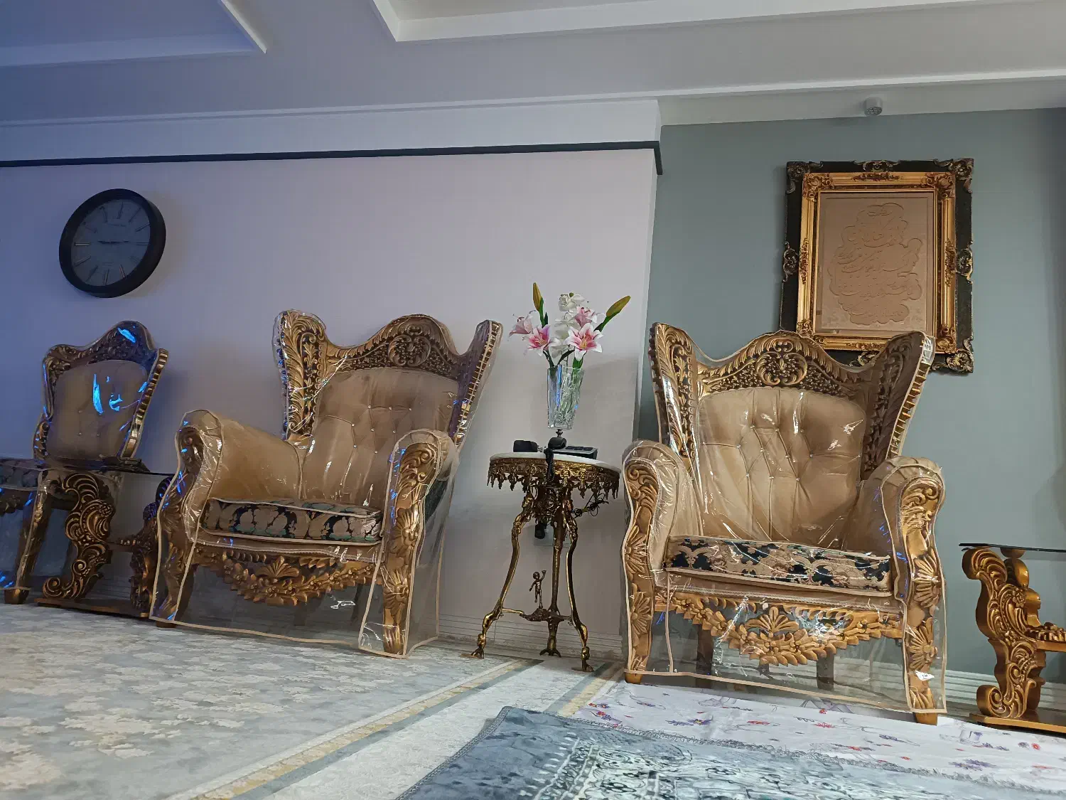 مبل سلطنتی شاهنشاهی|مبلمان خانگی و میز عسلی|بندرعباس, |دیوار