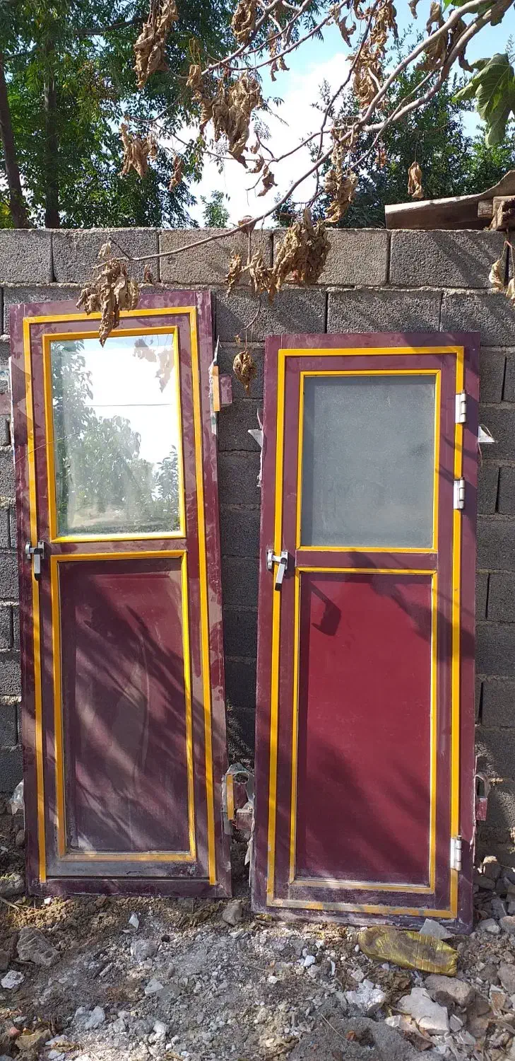 درب المینیوم سرویس بهداشتی|مصالح و تجهیزات ساختمان|علیآباد کتول, |دیوار