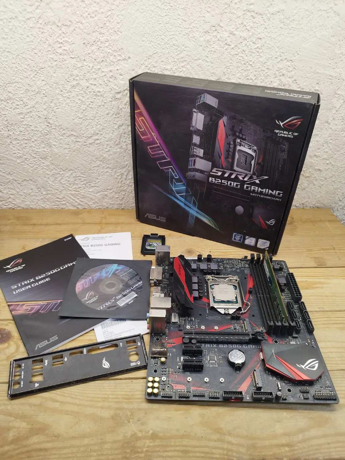 باندل گیمینگ نسل۷ b250 asus rog gaming 7700k ram8G|قطعات و لوازم جانبی رایانه|تهران, شیخ هادی|دیوار