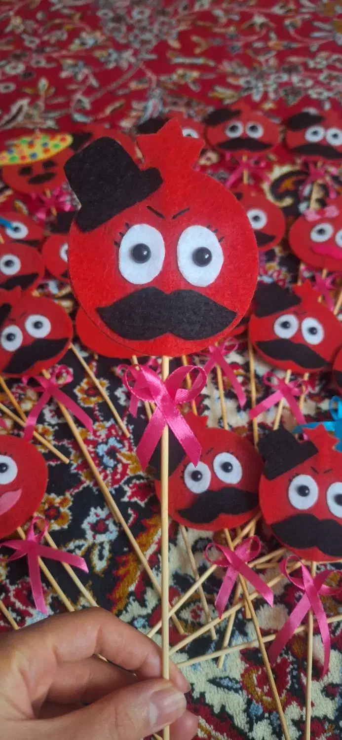 گیفت های انار و آدم برفی|صنایع دستی و سایر لوازم تزئینی|قم, امامزاده ابراهیم|دیوار