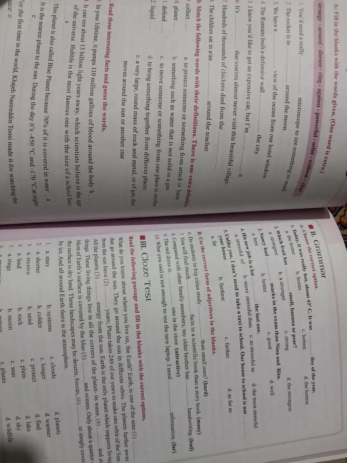 کتاب خط سفید زبان پایه دهم|کتاب و مجله آموزشی|اصفهان, احمدآباد|دیوار