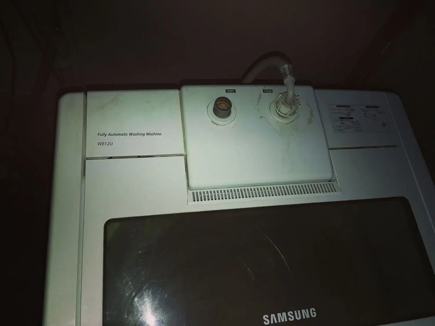 لباسشویی سامسونگ تمام اتومات 12 کیلویی|ماشین لباسشویی و خشککن لباس|فراشبند, |دیوار