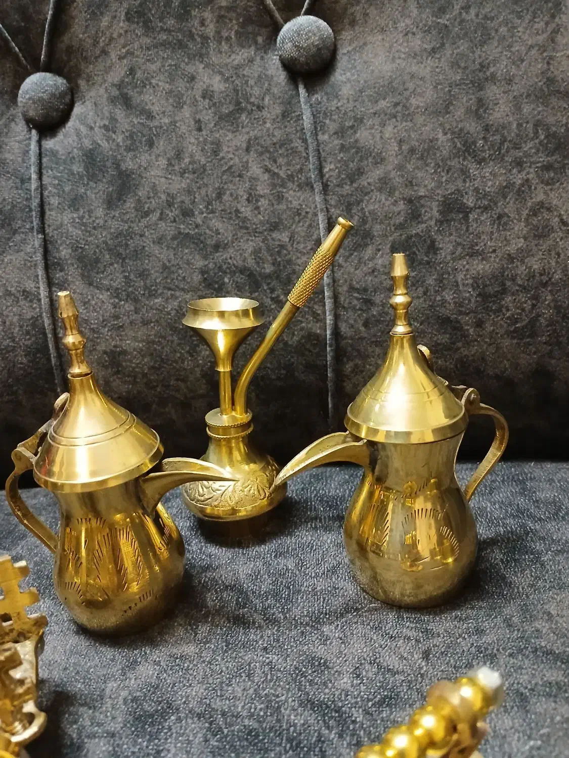 تسبیح برنجی برنزی مجسمه دکوری ظروف آشپزخانه|کلکسیون اشیاء عتیقه|تهران, افسریه جنوبی|دیوار