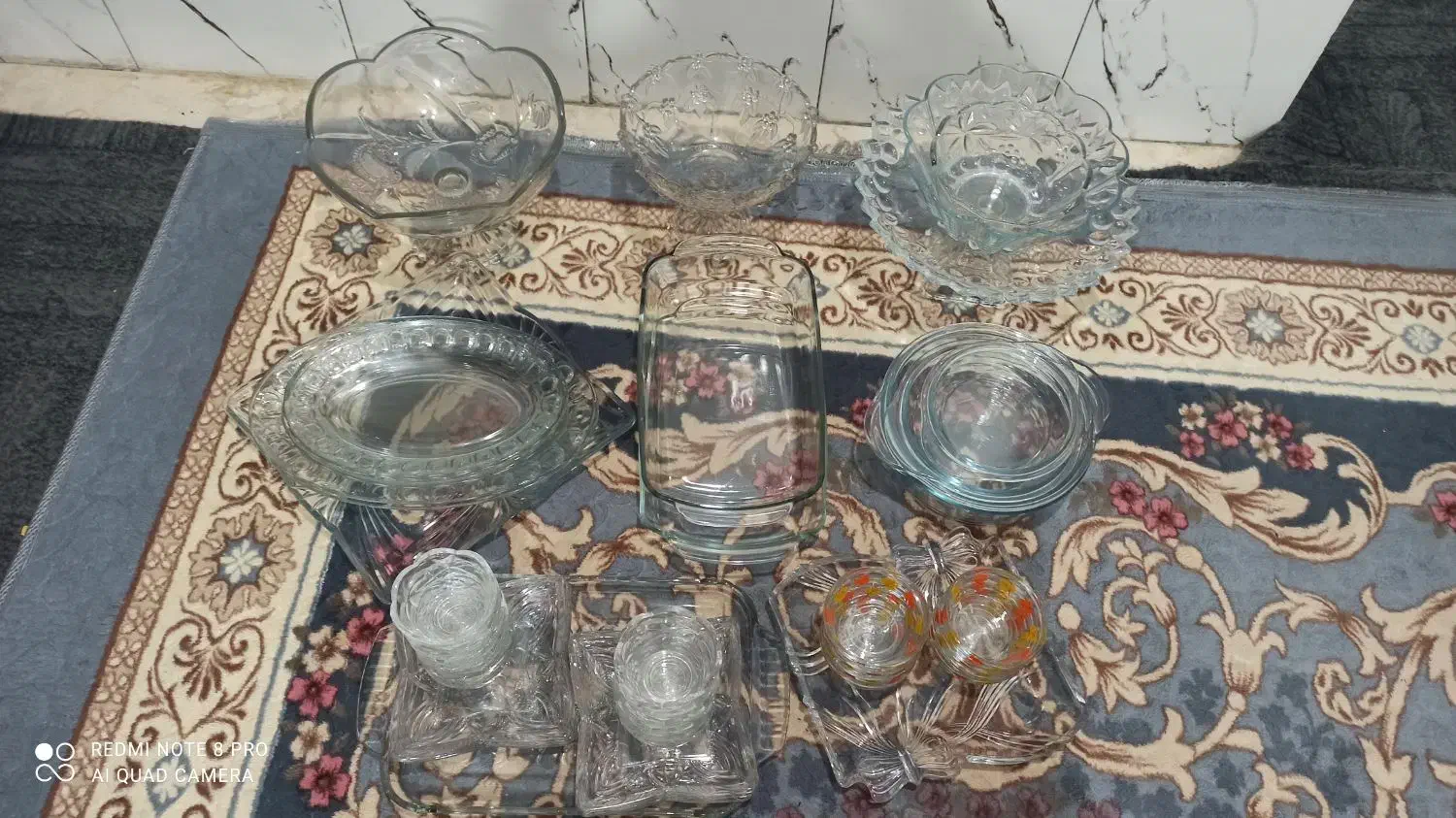 ظرف کادو  شیشه ای|حراج|فارسان, |دیوار