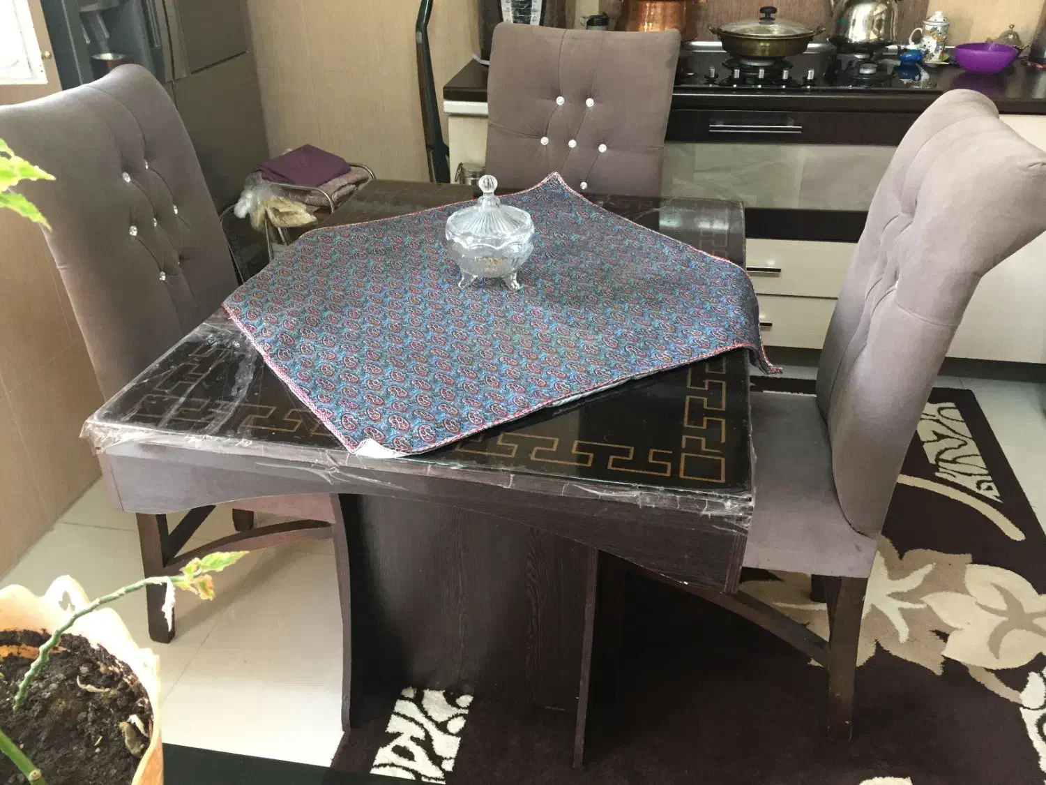 ناهارخوری۴نفره|میز و صندلی غذاخوری|بروجرد, |دیوار