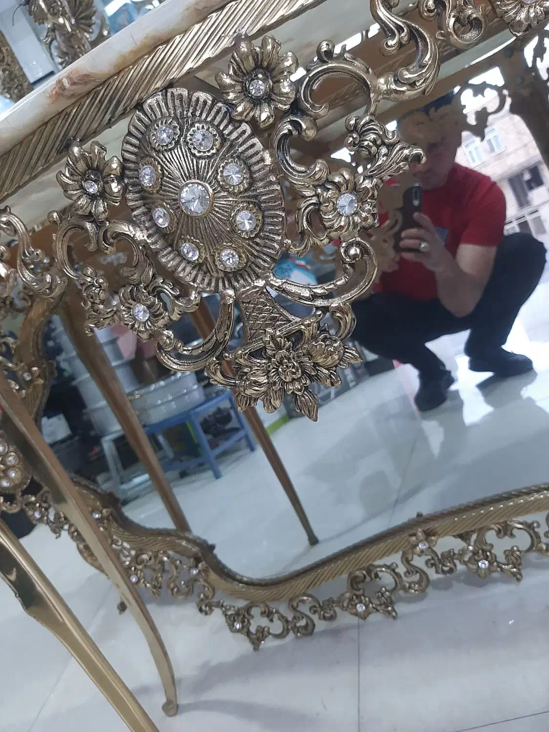 بوفه برنزی اصلی سری اول خوشگل|بوفه، ویترین، کنسول|مشگین شهر, |دیوار