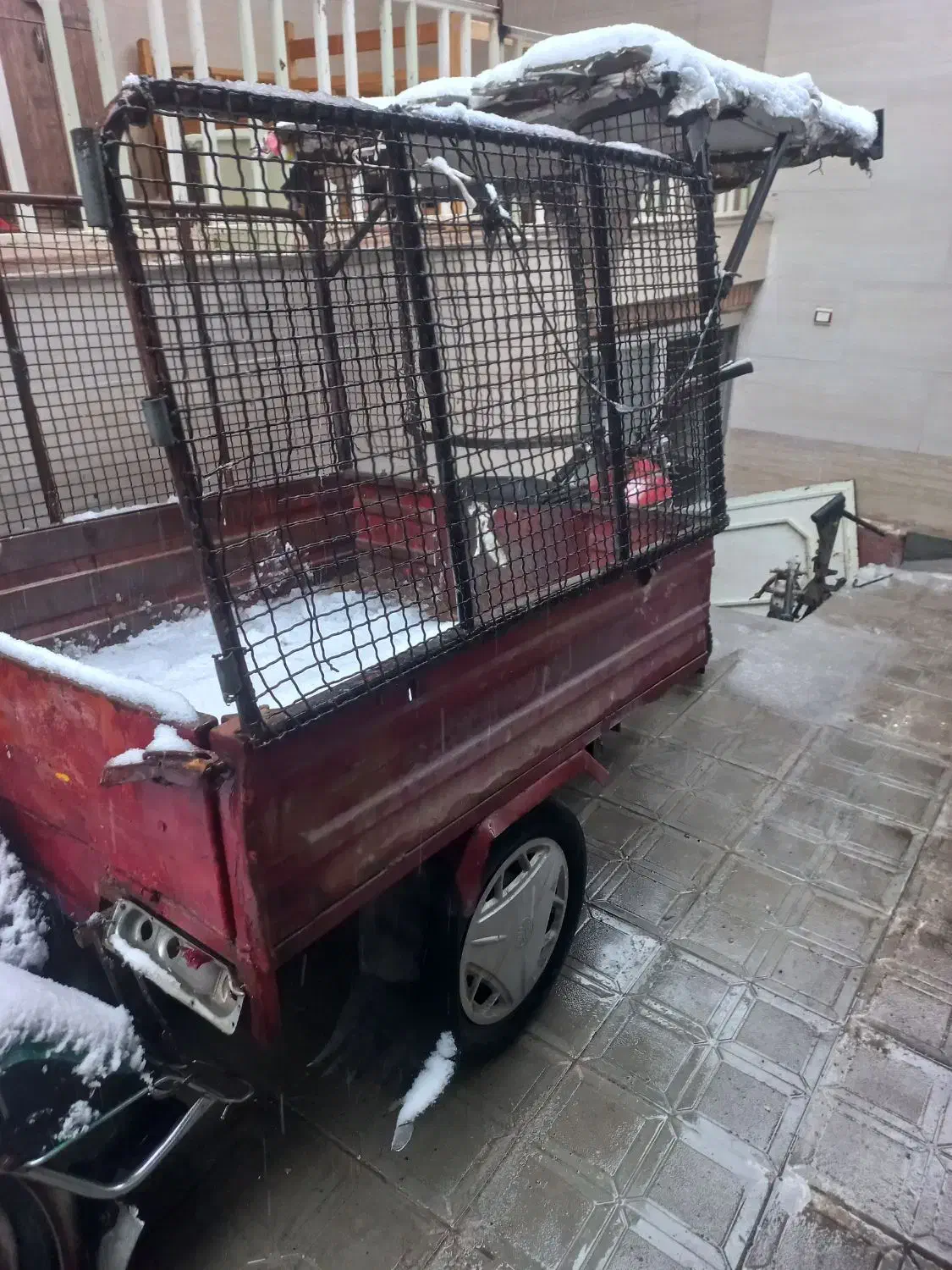 سه چرخ ۲۰۰ مزایده|موتورسیکلت|سبزوار, هویزه|دیوار