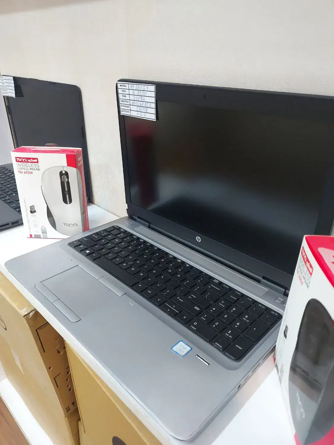 لپتاپi5نسل7رم8ddr4هاردssd  کاملانوباکارتن‌باضمانت|رایانه همراه|تهران, پونک|دیوار