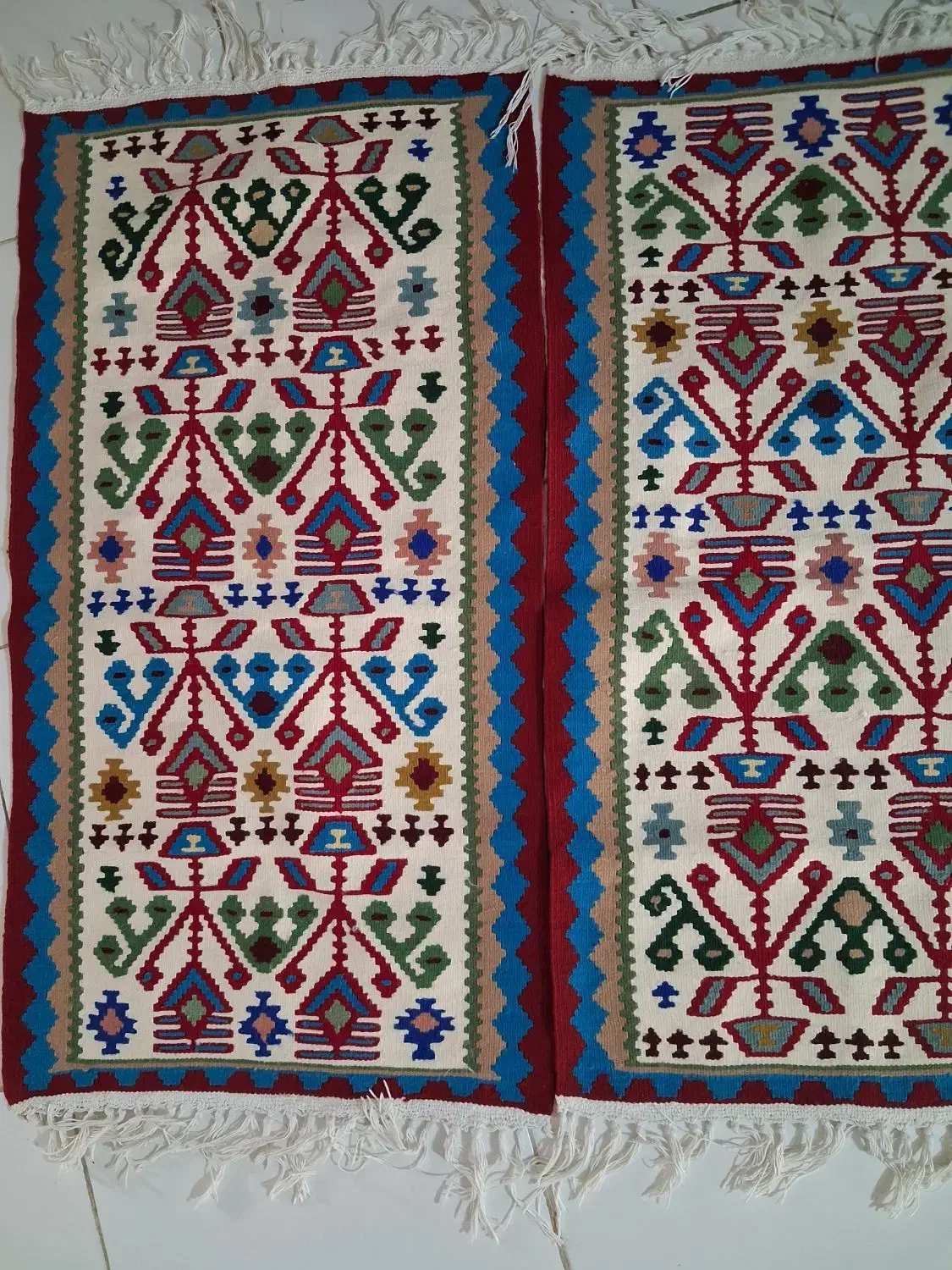 گلیم دستباف نو|گلیم، جاجیم، گبه|مشکیندشت, |دیوار