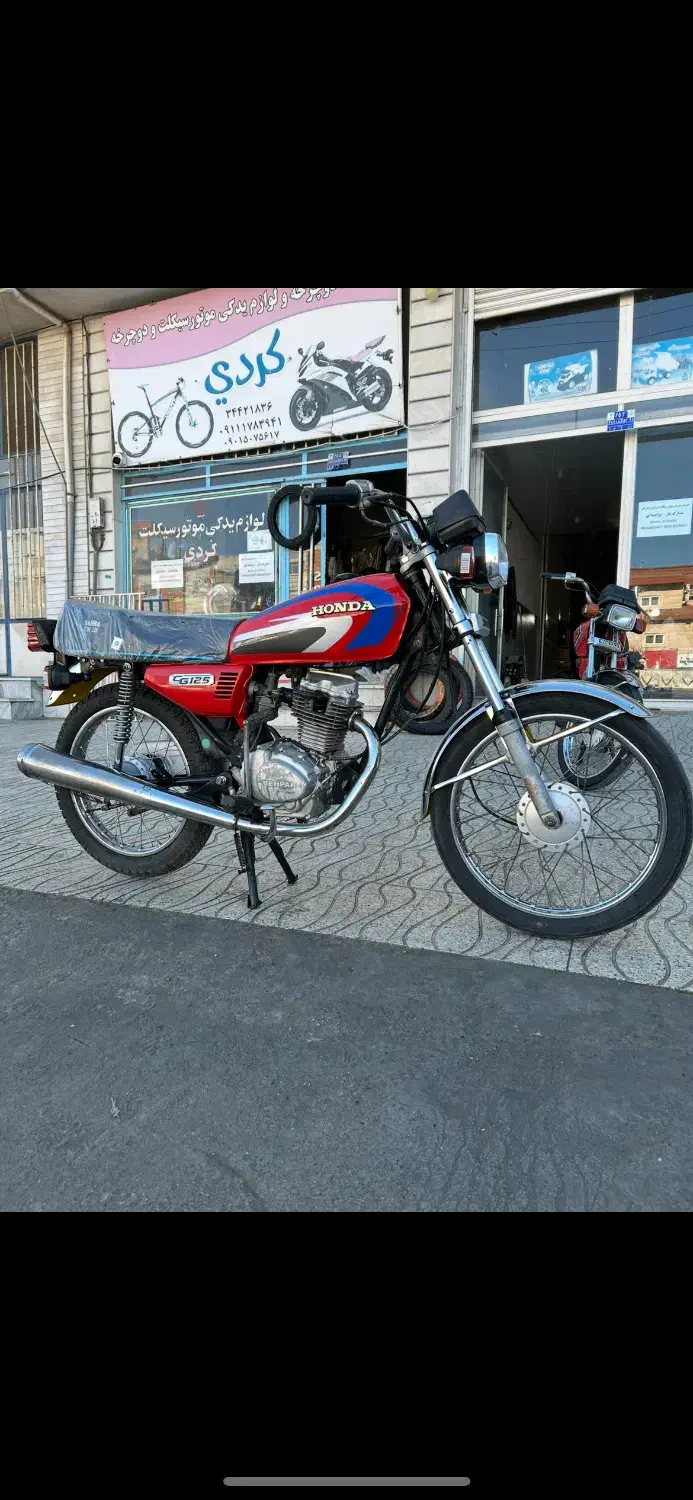 موتور مزایدی ۱۲۵|موتورسیکلت|بندر ترکمن, |دیوار