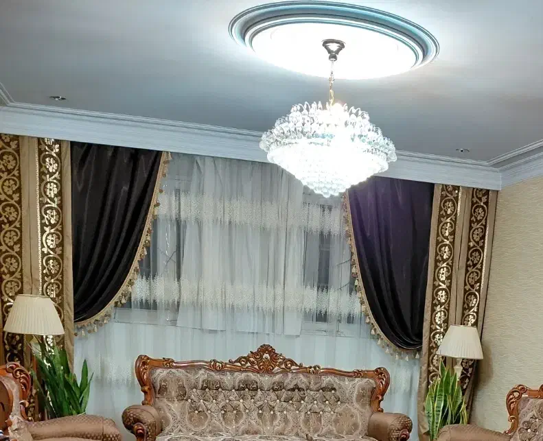 پرده|پرده، رانر، رومیزی|تهران, شهرک ولیعصر جنوبی|دیوار