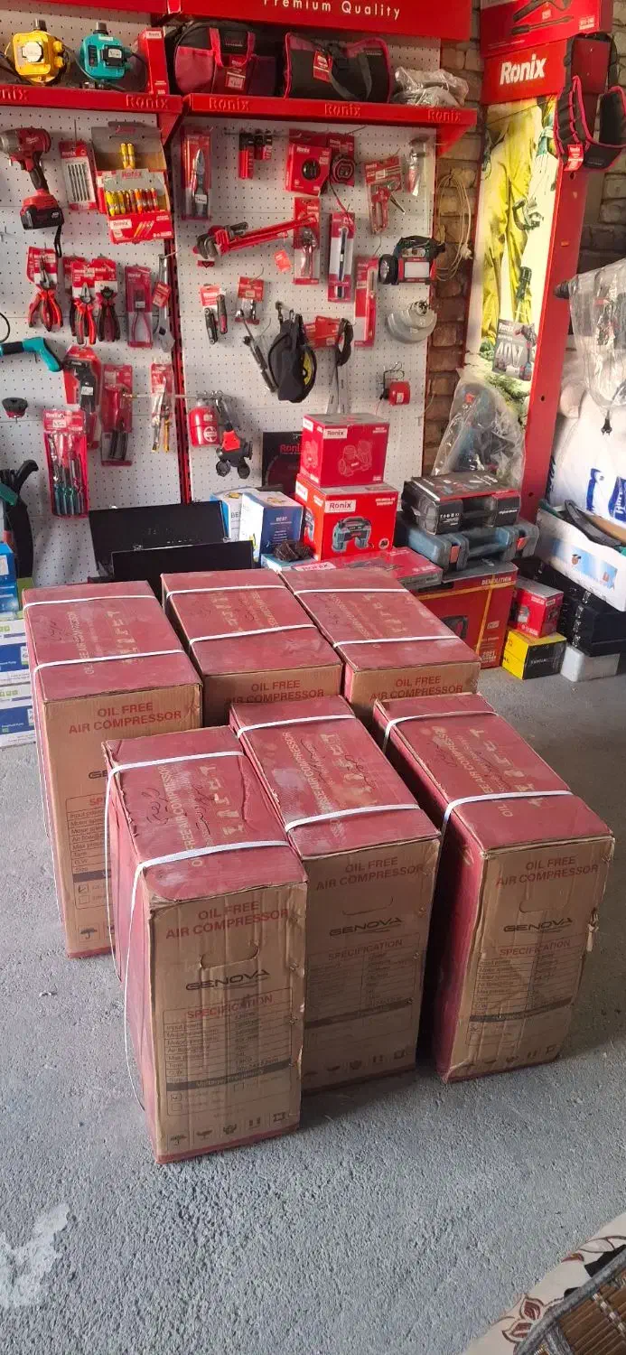 کمپرسور سایلنت نسل جدید جنووا|ابزارآلات|مرودشت, مختارآباد|دیوار