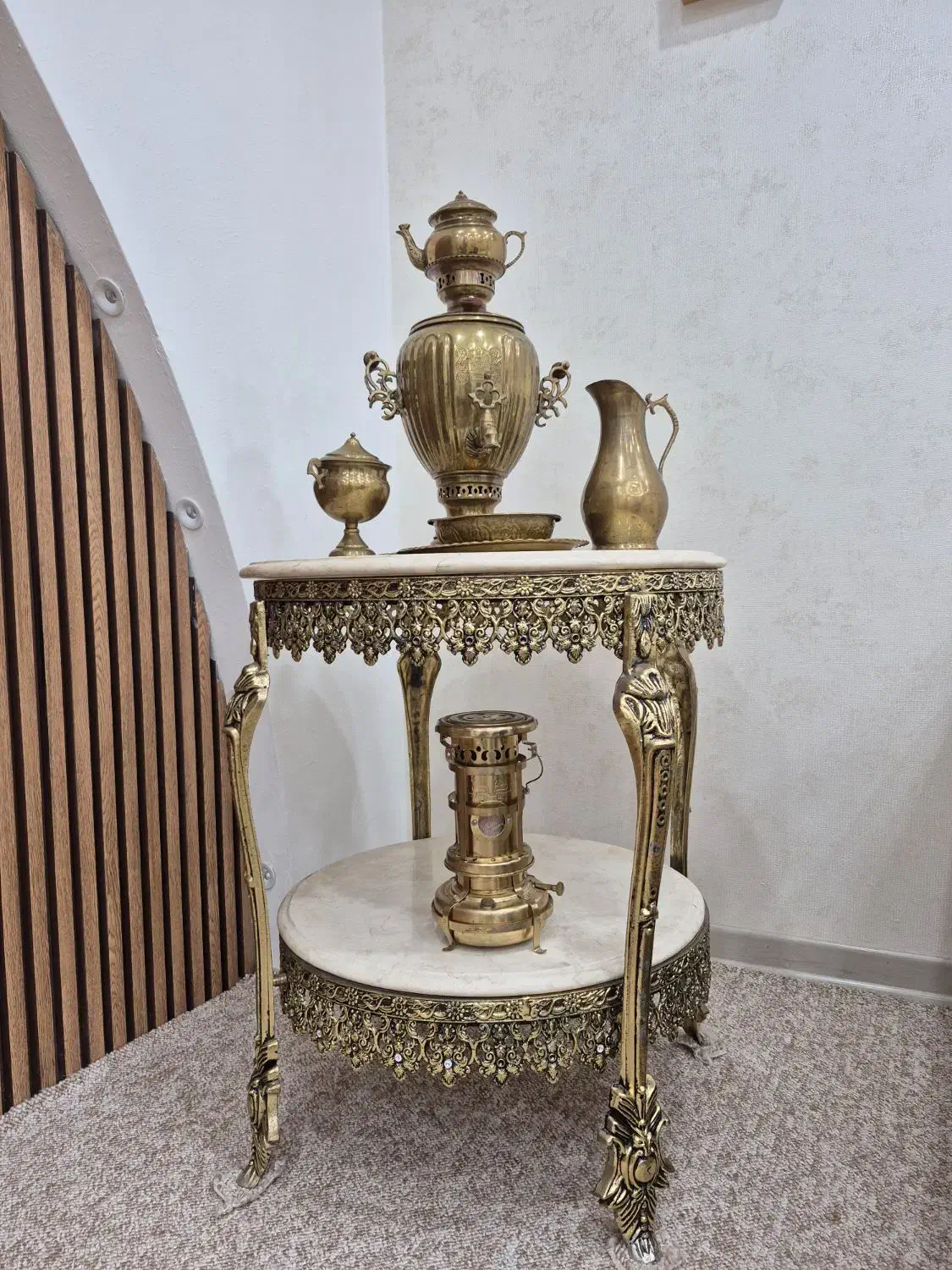 ست برنز بفروش میرسد کاملا نو|بوفه، ویترین، کنسول|شوشتر, |دیوار