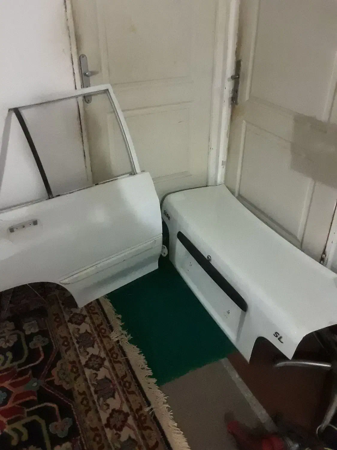 درب صندوق عقب و درب سمت شاگرد عقب پراید|قطعات یدکی و لوازم جانبی|کرمانشاه, |دیوار