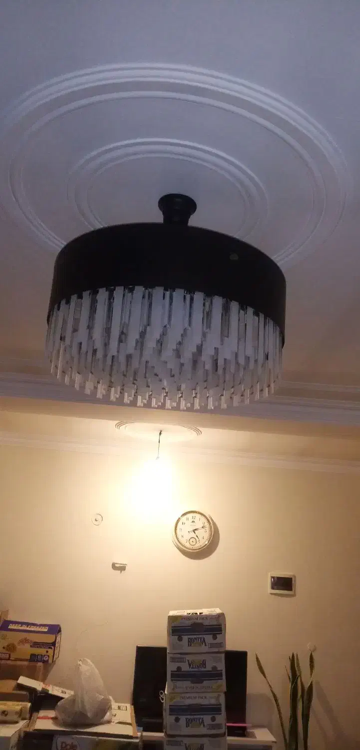 لوستر دور فلز است مدل کاینی|لوستر و چراغ آویز|تهران, خلیج فارس|دیوار