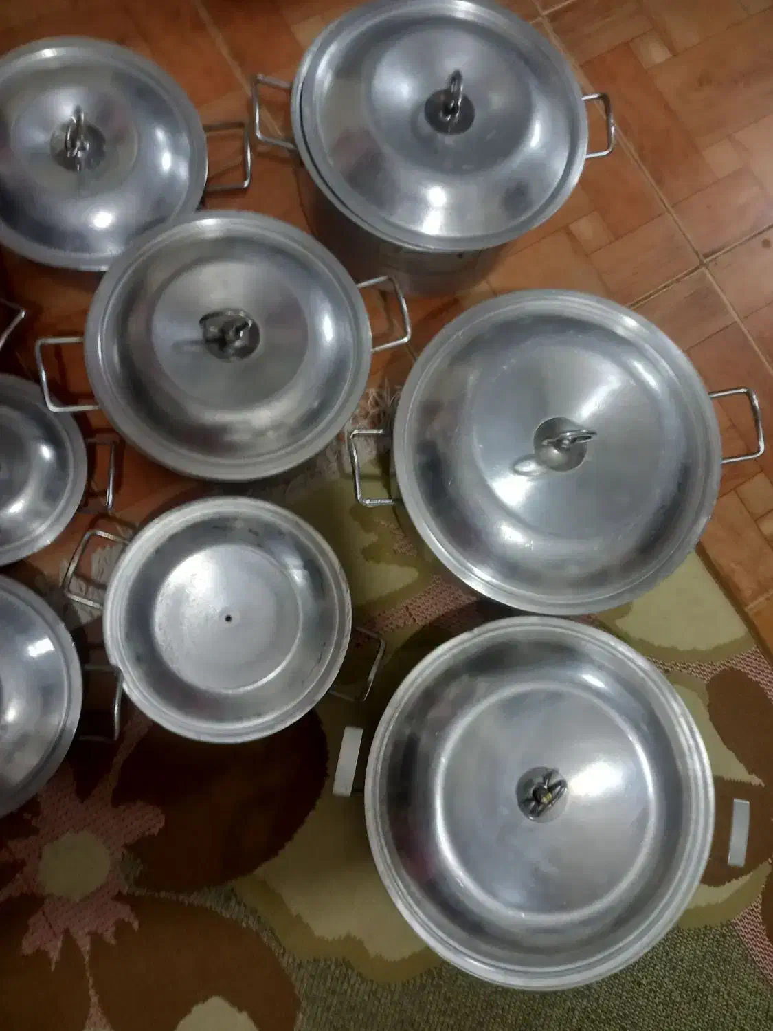 سرویس قابلمه روحی ۲۰ پارچه|ظروف پختوپز|اقبالیه, |دیوار