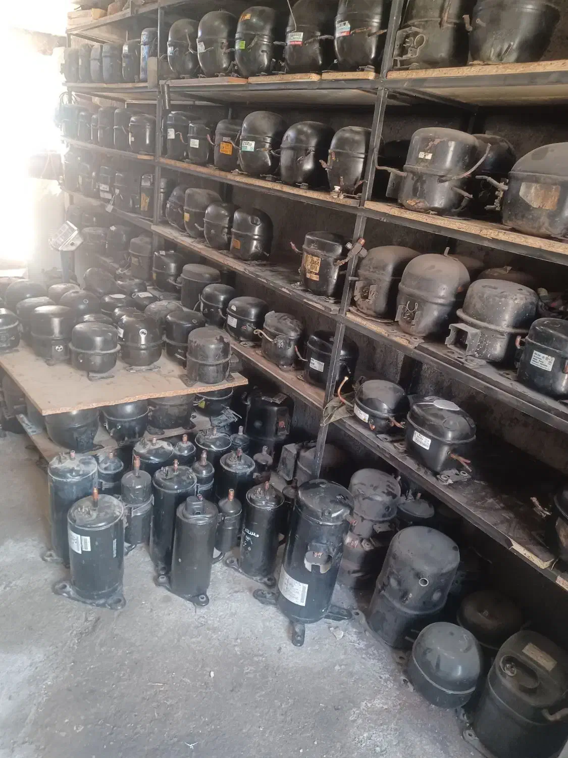 کمپرسور سوخته کولر گازی وکمپرسور یخچال|کولر گازی و فنکوئل|مشهد, شهید احمدی روشن|دیوار